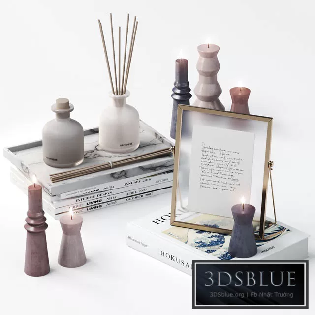 DECORATION – DECORATIVE SET – 3DSKY Models – 3237