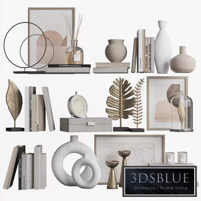 DECORATION – DECORATIVE SET – 3DSKY Models – 3239