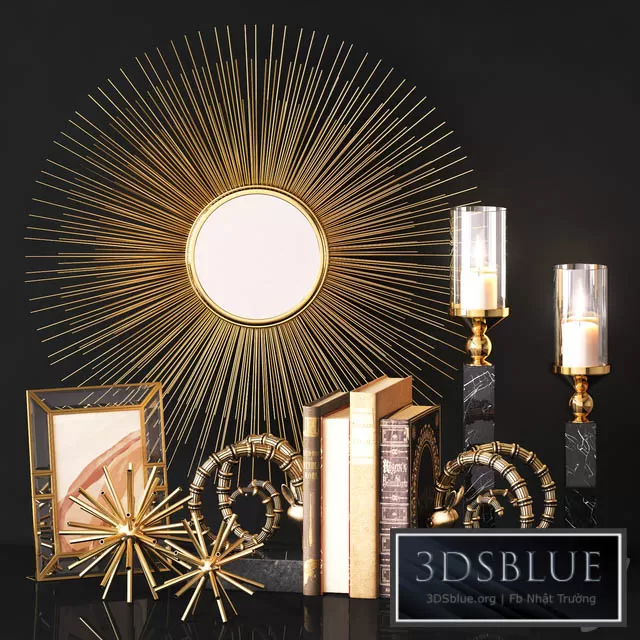 DECORATION – DECORATIVE SET – 3DSKY Models – 3246