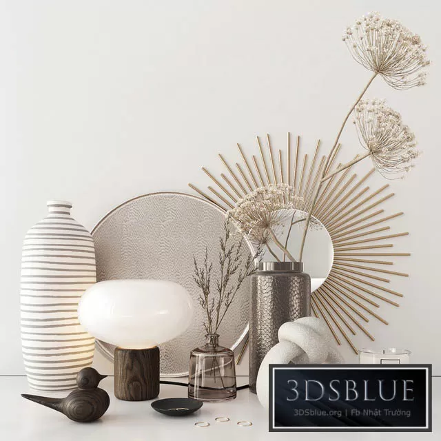 DECORATION – DECORATIVE SET – 3DSKY Models – 3248