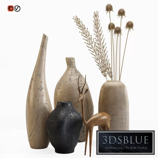 DECORATION – DECORATIVE SET – 3DSKY Models – 3251