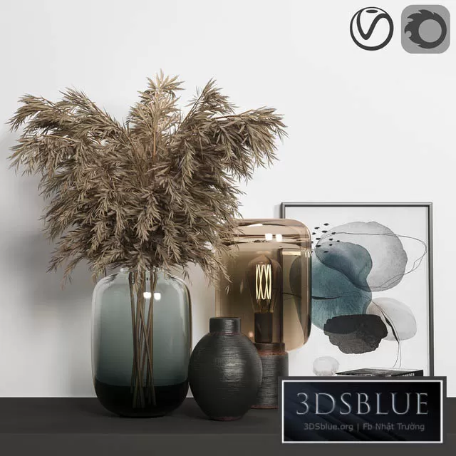 DECORATION – DECORATIVE SET – 3DSKY Models – 3254