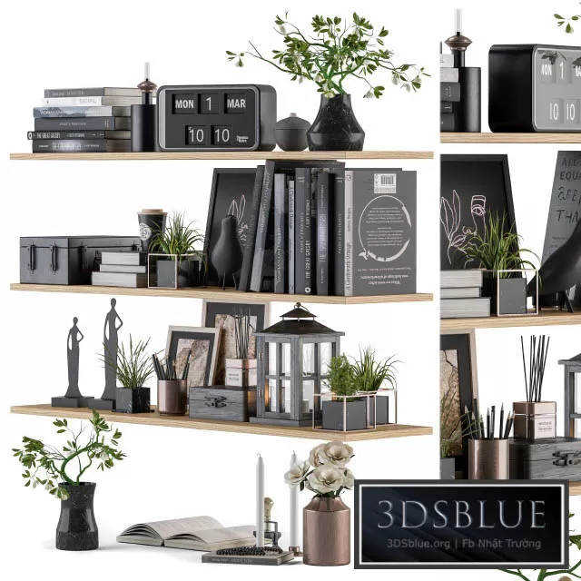 DECORATION – DECORATIVE SET – 3DSKY Models – 3259