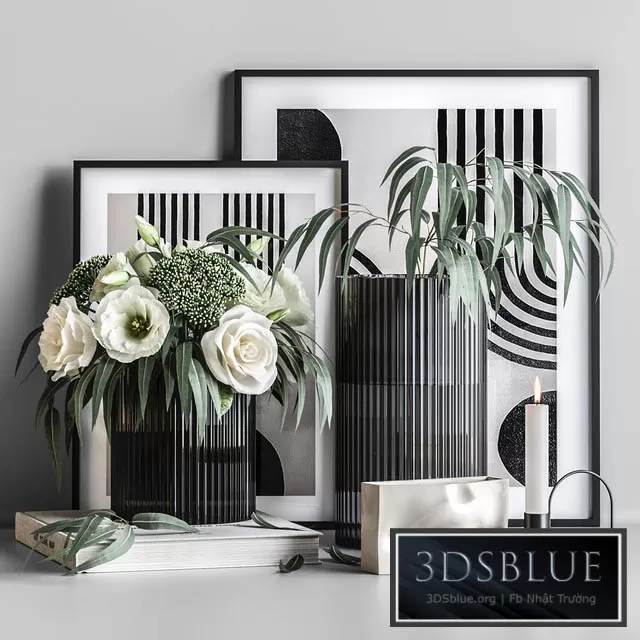 DECORATION – DECORATIVE SET – 3DSKY Models – 3261