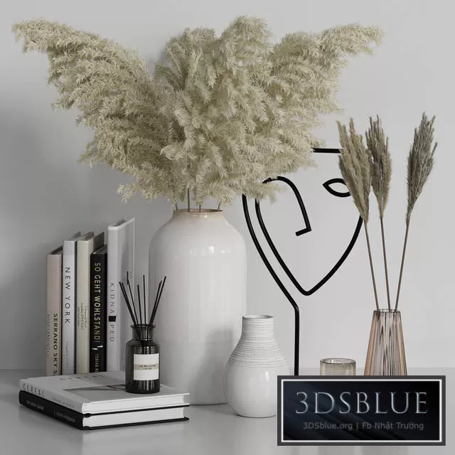 DECORATION – DECORATIVE SET – 3DSKY Models – 3262