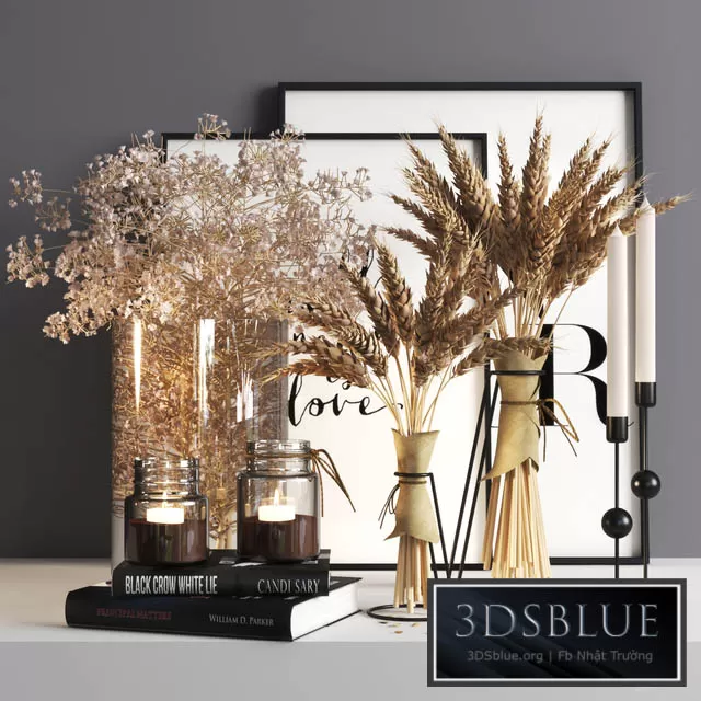 DECORATION – DECORATIVE SET – 3DSKY Models – 3266