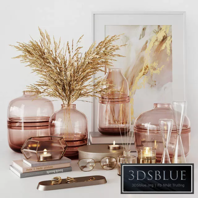 DECORATION – DECORATIVE SET – 3DSKY Models – 3274