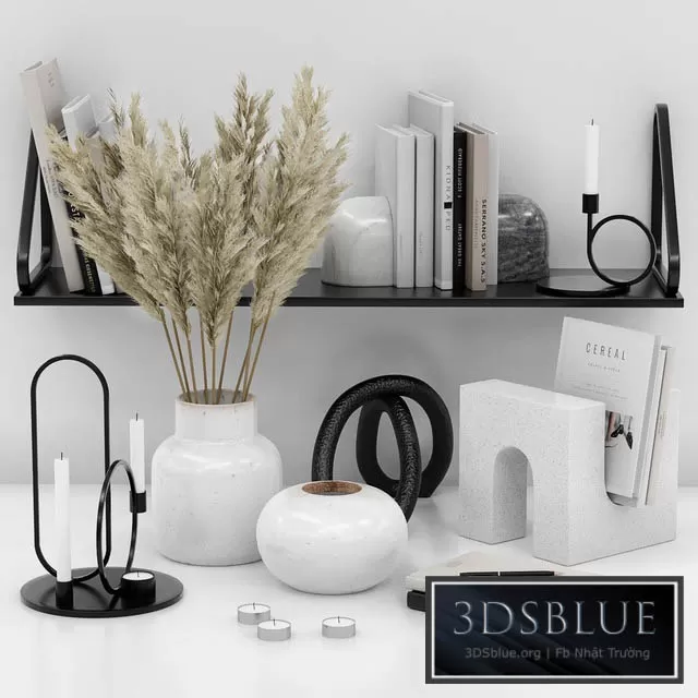 DECORATION – DECORATIVE SET – 3DSKY Models – 3276