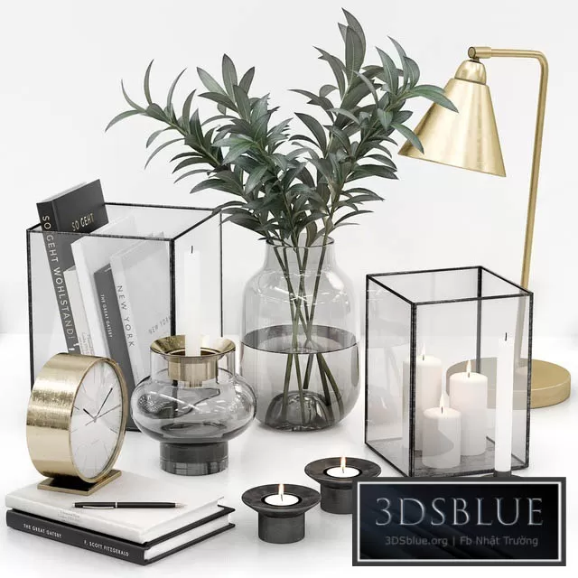 DECORATION – DECORATIVE SET – 3DSKY Models – 3281