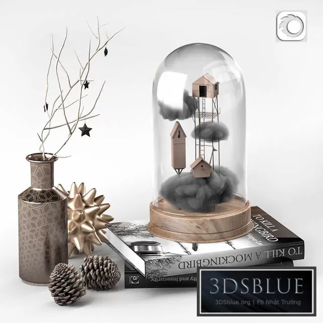 DECORATION – DECORATIVE SET – 3DSKY Models – 3287