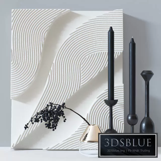 DECORATION – DECORATIVE SET – 3DSKY Models – 3298