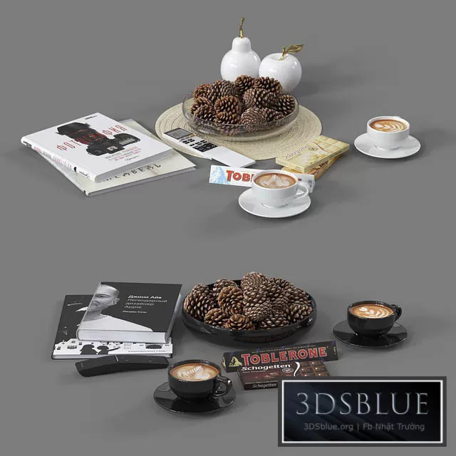 DECORATION – DECORATIVE SET – 3DSKY Models – 3299