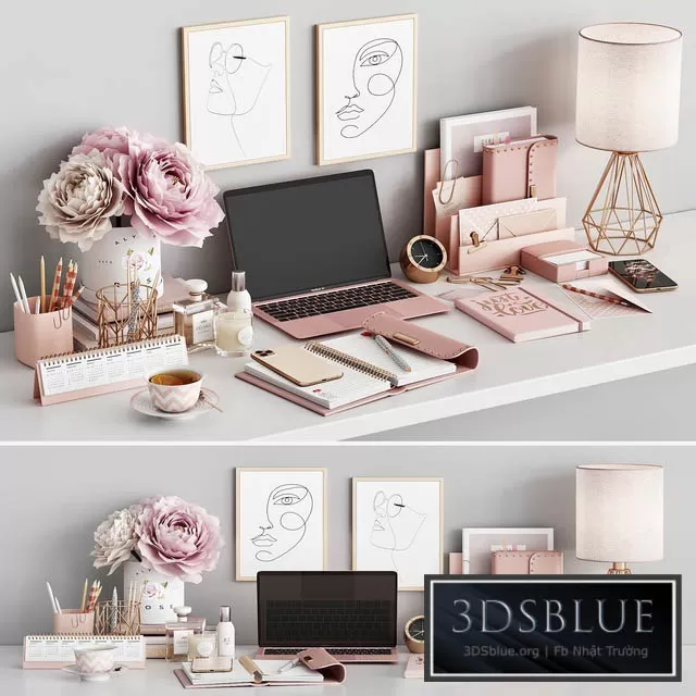 DECORATION – DECORATIVE SET – 3DSKY Models – 3302