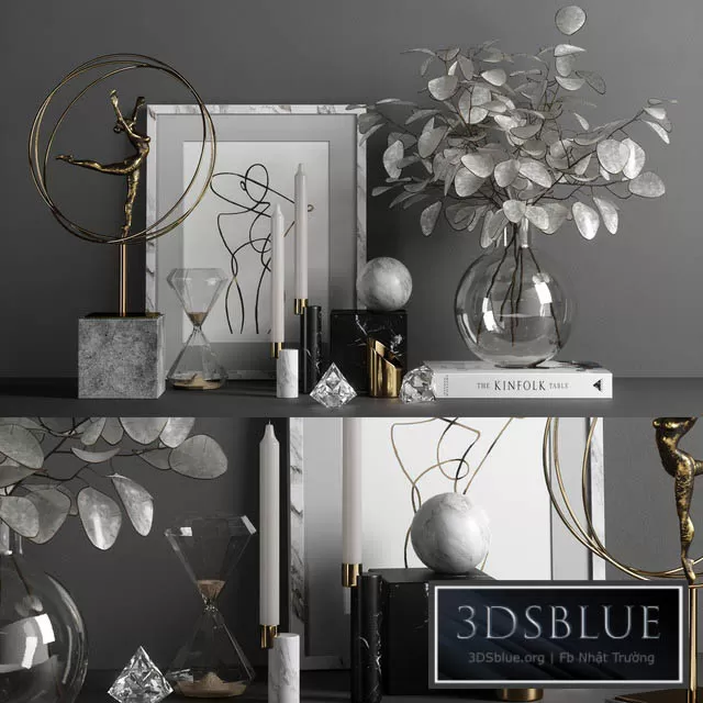 DECORATION – DECORATIVE SET – 3DSKY Models – 3303