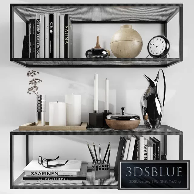 DECORATION – DECORATIVE SET – 3DSKY Models – 3306