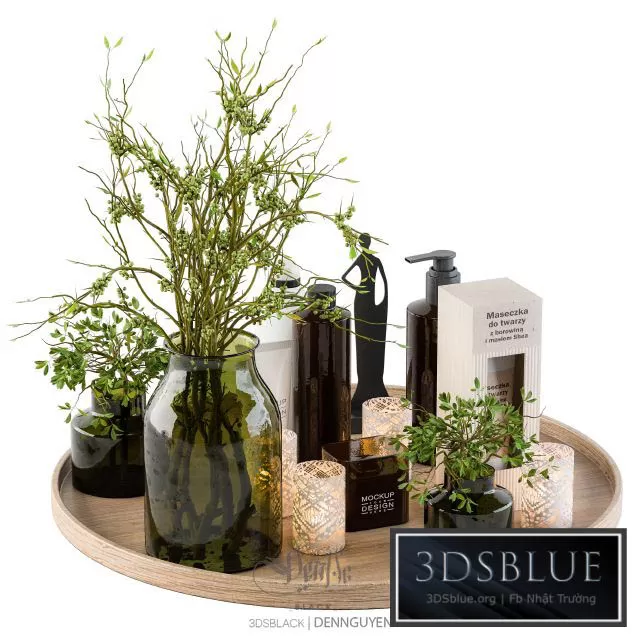 DECORATION – DECORATIVE SET – 3DSKY Models – 3308