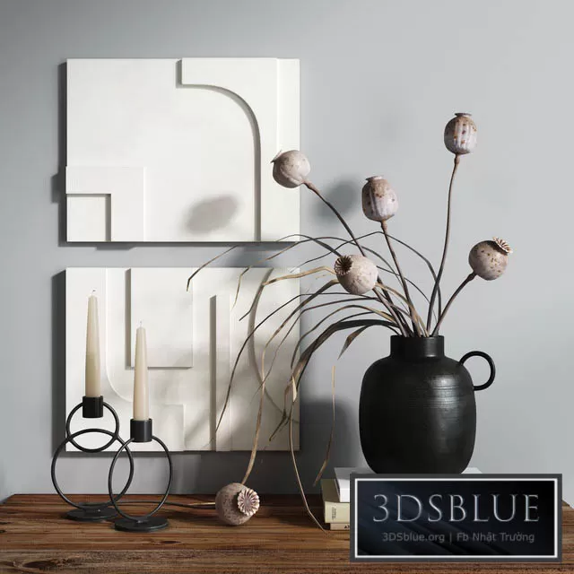 DECORATION – DECORATIVE SET – 3DSKY Models – 3309