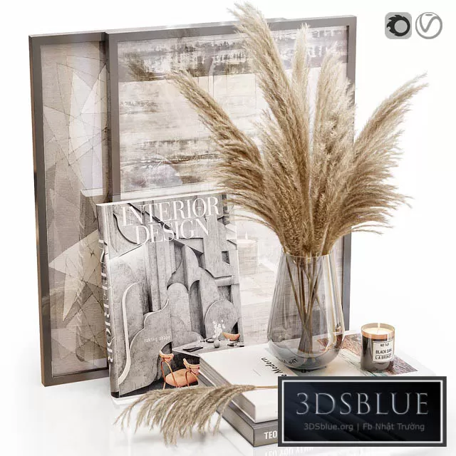 DECORATION – DECORATIVE SET – 3DSKY Models – 3314