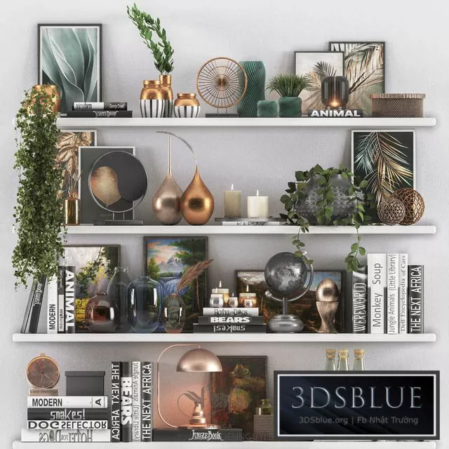 DECORATION – DECORATIVE SET – 3DSKY Models – 3321