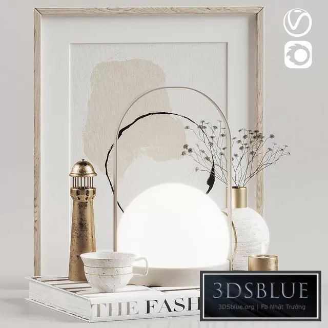 DECORATION – DECORATIVE SET – 3DSKY Models – 3326