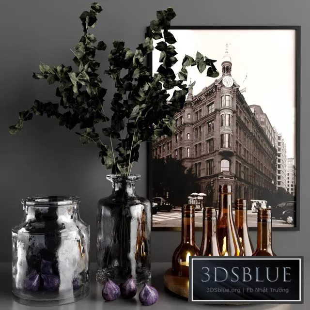 DECORATION – DECORATIVE SET – 3DSKY Models – 3329