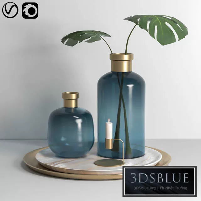 DECORATION – DECORATIVE SET – 3DSKY Models – 3335