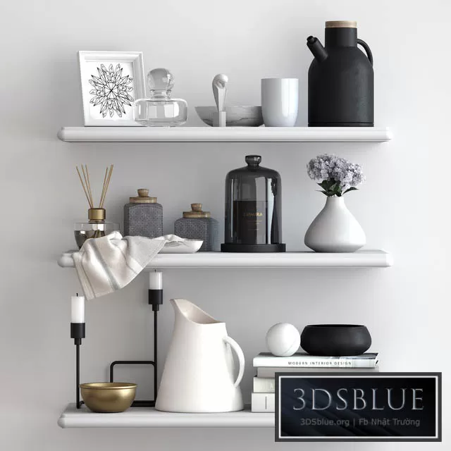 DECORATION – DECORATIVE SET – 3DSKY Models – 3338