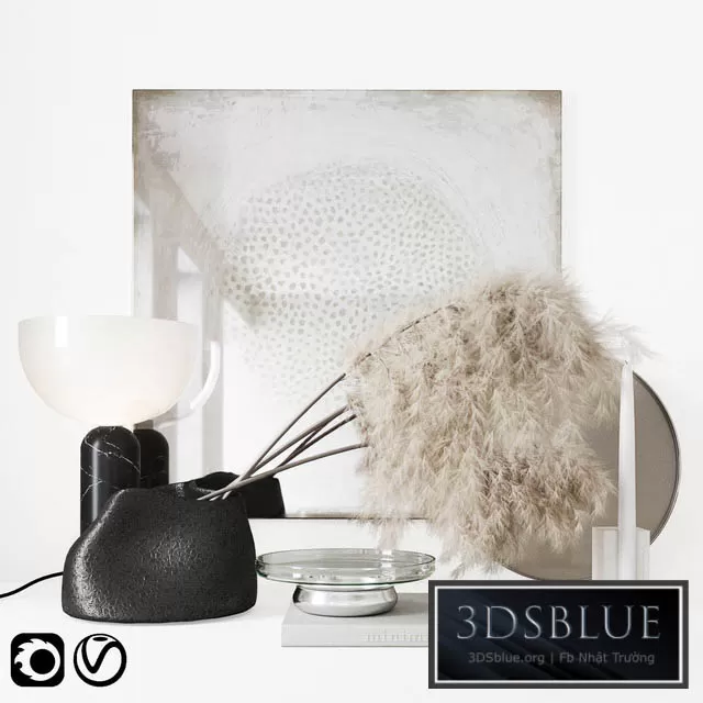 DECORATION – DECORATIVE SET – 3DSKY Models – 3339