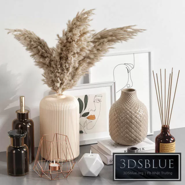 DECORATION – DECORATIVE SET – 3DSKY Models – 3350