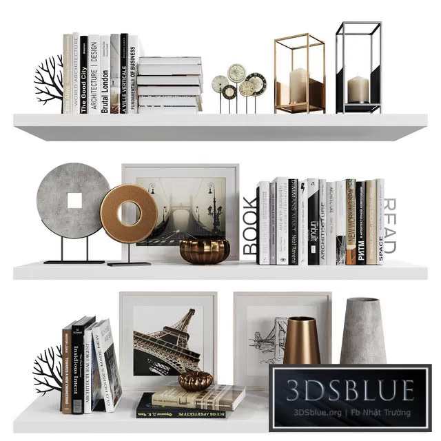 DECORATION – DECORATIVE SET – 3DSKY Models – 3356