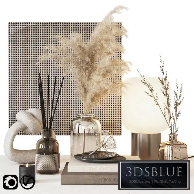 DECORATION – DECORATIVE SET – 3DSKY Models – 3357