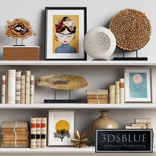 DECORATION – DECORATIVE SET – 3DSKY Models – 3358