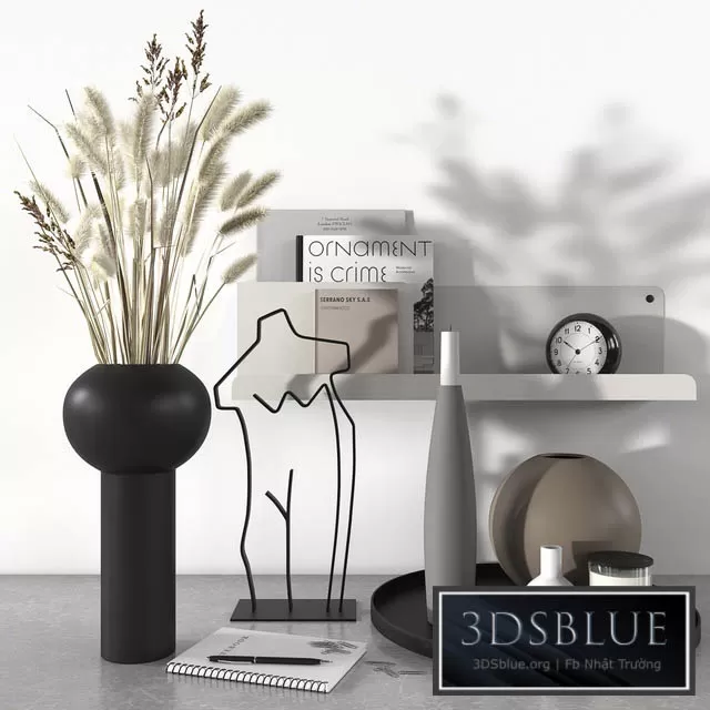 DECORATION – DECORATIVE SET – 3DSKY Models – 3362