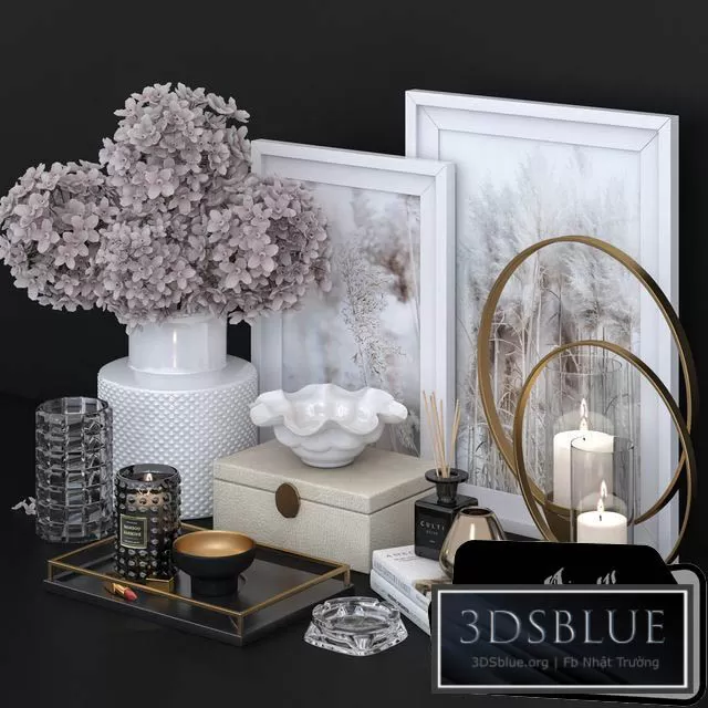 DECORATION – DECORATIVE SET – 3DSKY Models – 3368