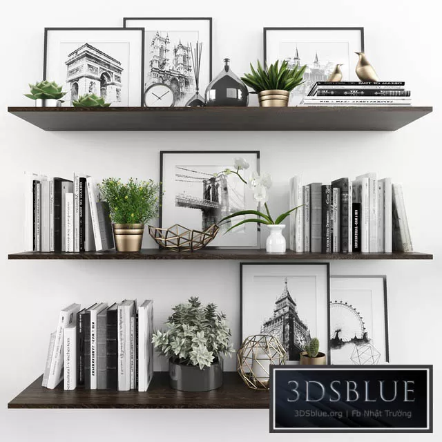 DECORATION – DECORATIVE SET – 3DSKY Models – 3369