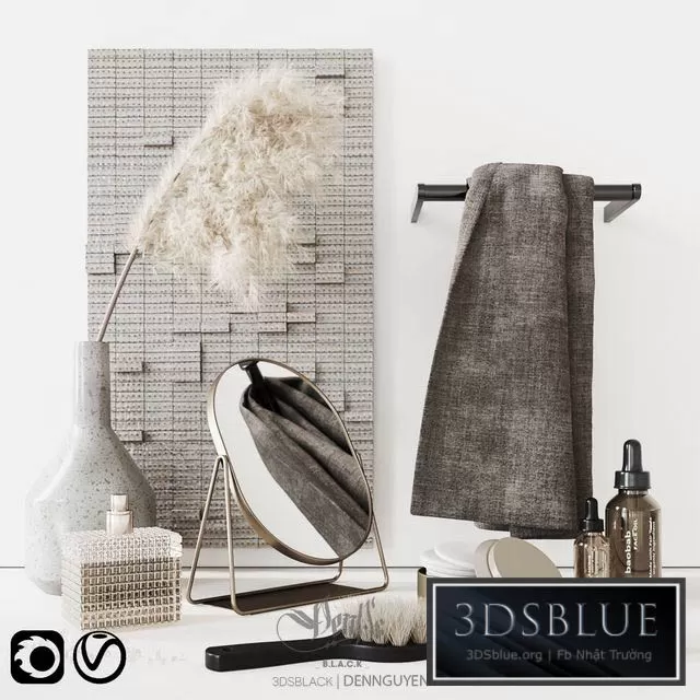 DECORATION – DECORATIVE SET – 3DSKY Models – 3373