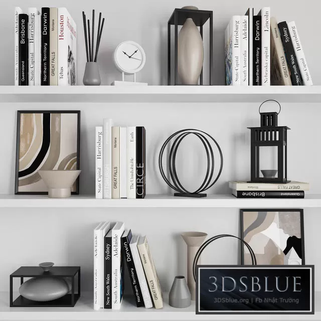 DECORATION – DECORATIVE SET – 3DSKY Models – 3376