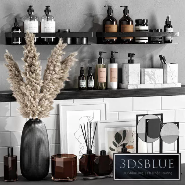 DECORATION – DECORATIVE SET – 3DSKY Models – 3377