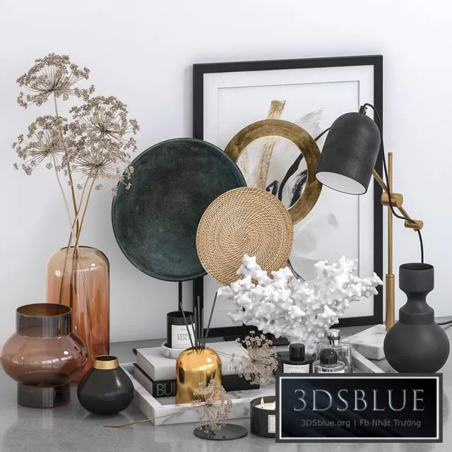 DECORATION – DECORATIVE SET – 3DSKY Models – 3383