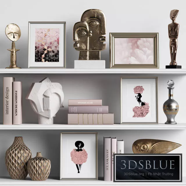 DECORATION – DECORATIVE SET – 3DSKY Models – 3384