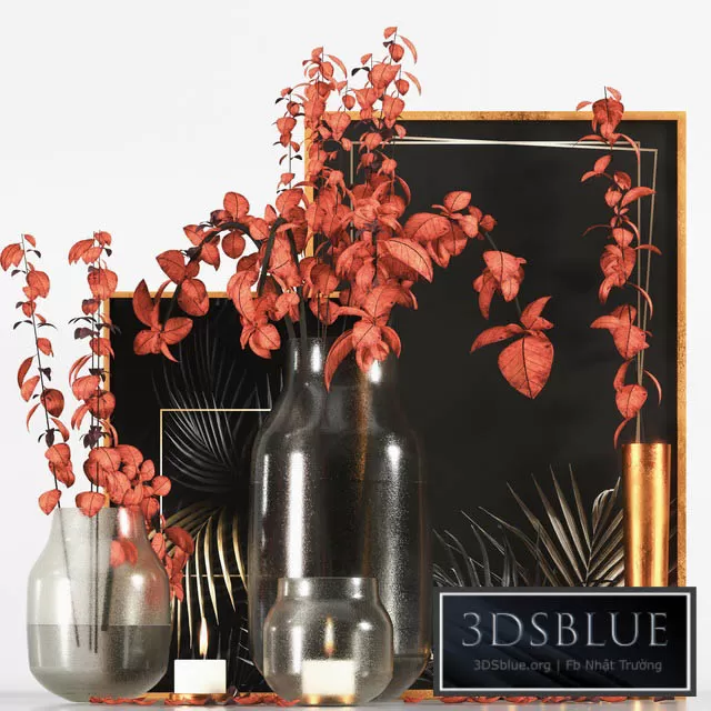 DECORATION – DECORATIVE SET – 3DSKY Models – 3386