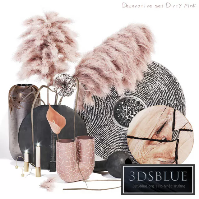 DECORATION – DECORATIVE SET – 3DSKY Models – 3389