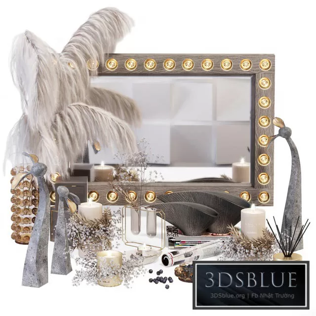 DECORATION – DECORATIVE SET – 3DSKY Models – 3394