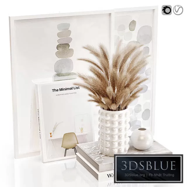 DECORATION – DECORATIVE SET – 3DSKY Models – 3417