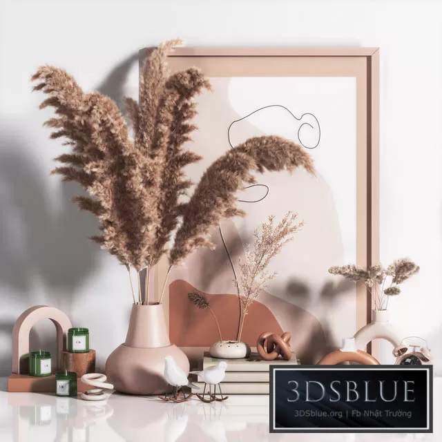 DECORATION – DECORATIVE SET – 3DSKY Models – 3419