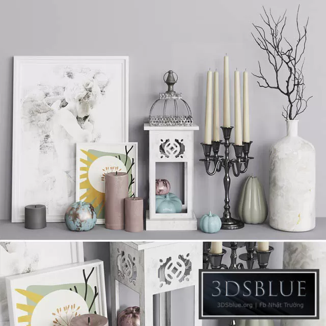 DECORATION – DECORATIVE SET – 3DSKY Models – 3426