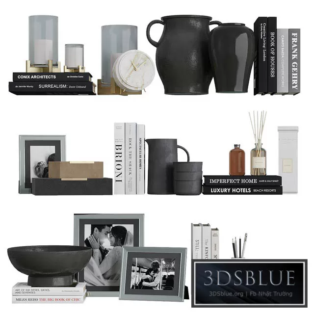 DECORATION – DECORATIVE SET – 3DSKY Models – 3432