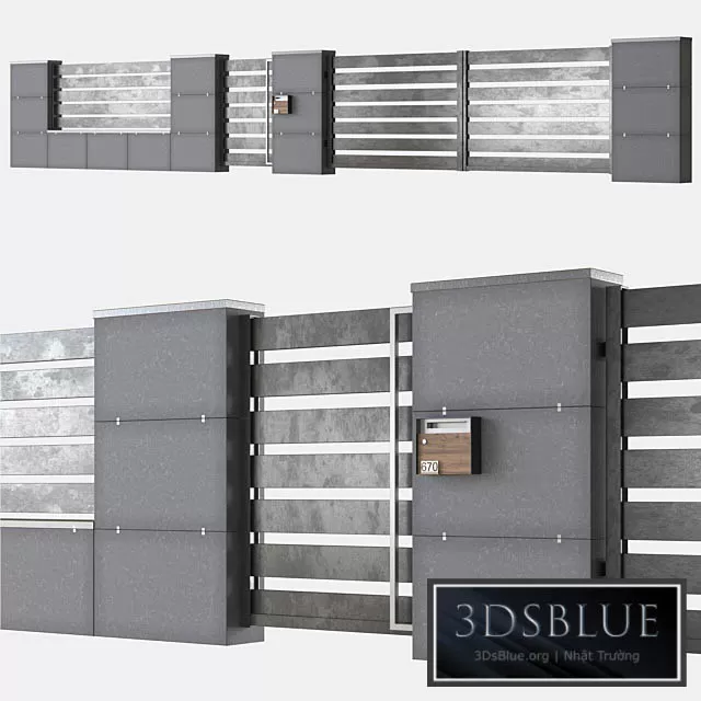 ARCHITECTURE – FACADE ELEMENT – 3DSKY Models – 345