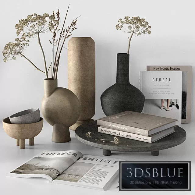 DECORATION – DECORATIVE SET – 3DSKY Models – 3445