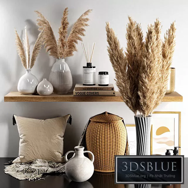 DECORATION – DECORATIVE SET – 3DSKY Models – 3447